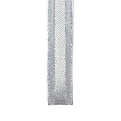 AussieSuperStore Party Essentials Silver/Silver Sheer Edge Satin Metallic Ribbons 22 mm (in 13 colours) Sheer Edge Satin Metallic Ribbons 22mm | Gift Wrapping Ribbon 9331468000471 VSMSL20